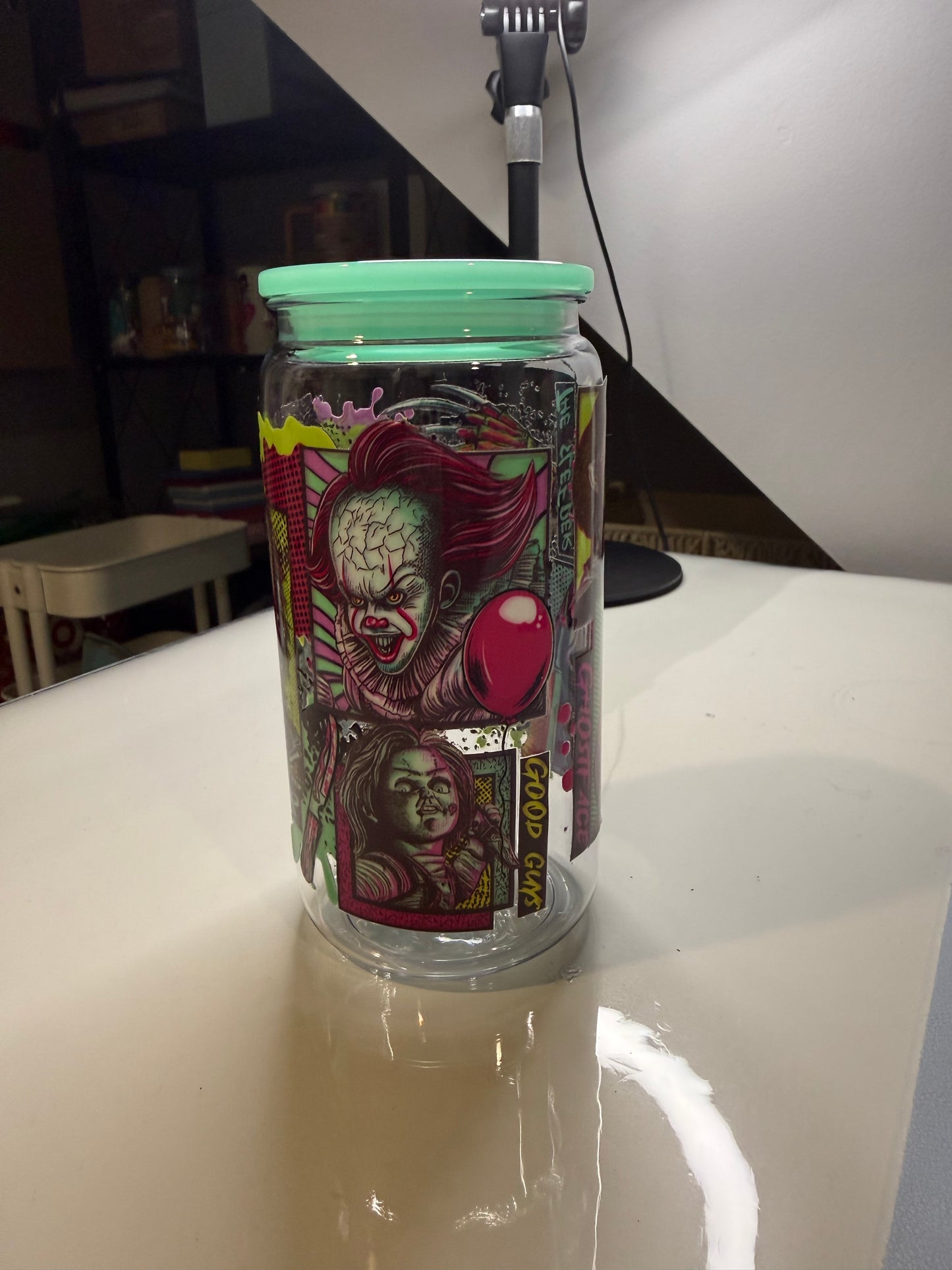 Horror movie cup