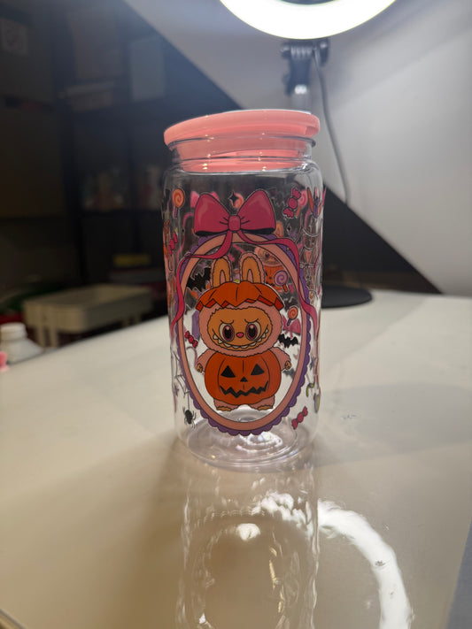 pink pumpkin monster