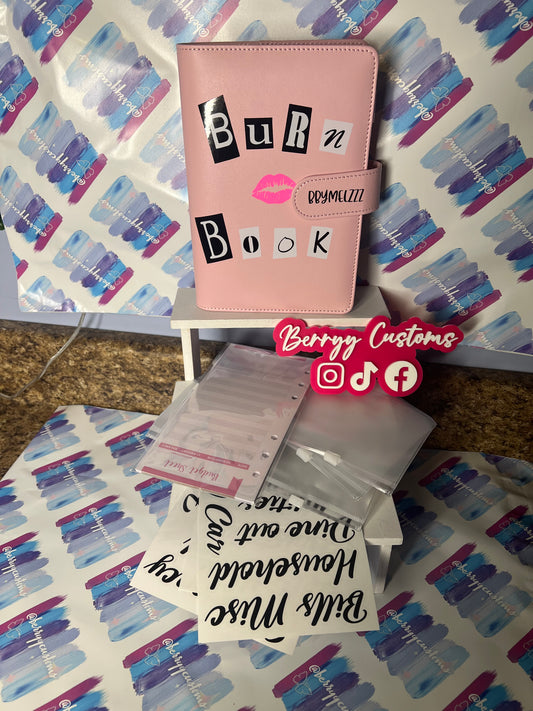 Burn Book Budget Binder