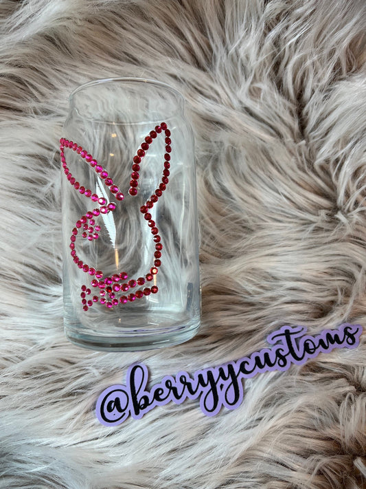 PB Rhinestone Beer Can
